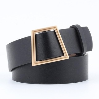 Fin 1 เข็มขัด เข็มขัดผู้หญิง Womens Belt เข็มขัดสตรี No. 2524 - สีดำ