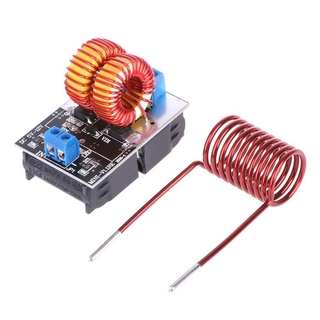 DC 5-12V 120W Mini ZVS เครื่องทำความร้อนเหนี่ยวนำบอร์ด Flyback Driver Heater คอยล์จุดระเบิด