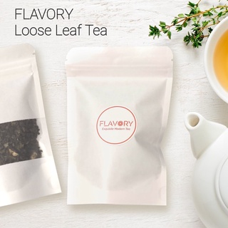FLAVORY Loose Leaf Tea ใบชาเต็มใบพรีเมี่ยมแบ่งขายถุงละ 50 กรัม