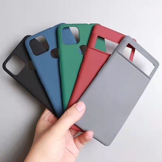 เคสโทรศัพท์มือถือแบบนิ่ม ผิวด้าน บางมาก เรียบง่าย สําหรับ Google Pixel 6A 5A 5XL 5 6 7 Pro