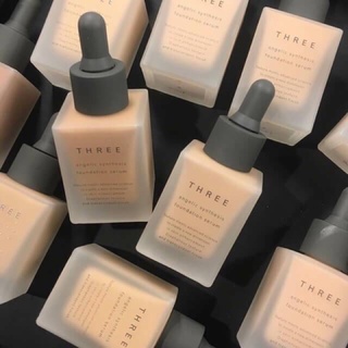รองพื้นสูตรใหม่ THREE Angelic Synthesis Foundation Serum 30ml.