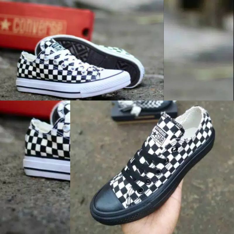 CONVERSE Allstar checkerboard shoes_sneakers_รองเท้าผู้ชาย_รองเท้าผู้หญิง_รองเท้าconverse
