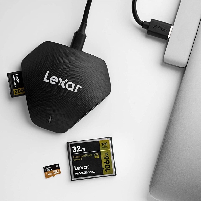 ถูกที่สุด ของแท้ Original Lexar Professional Multi-Card 3-in-1 USB 3.1 Reader #8