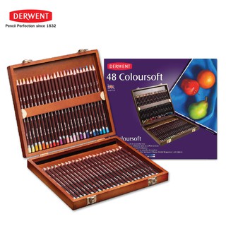 DERWENT สีไม้ COLOURSOFT  48  สี -  W (Collection Coloursoft 48 colours)