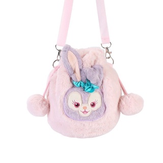 🔥Hot sale👜🍒Disney Messenger Bag Star Dailu Bag Plush Bezel Bag Cute Stella Bag Ballet Bunny Bucket Bag