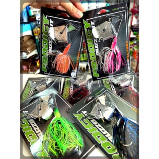 เหยื่อปลอม บัสเบท PRODIGY BUZZBAIT MegaFrox By. LF / WEIGHT 27 g. /LENGTH 11 cm./ HOOK SIZE 5/0 มีสีให้เลือก