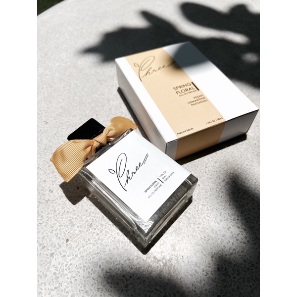 น้ำหอมแบรนด์ฟรี (โบว์เหลือง) Phree by Phenomenal Botanics กลิ่น Spring Floral ขนาด 50mL