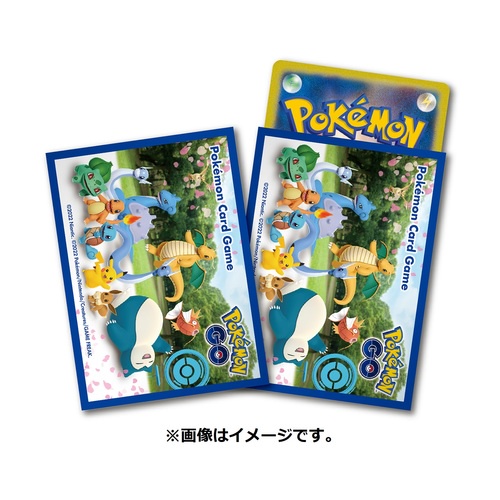 Pokemon Card Game Sleeve Pokemon GO Lets GO 64 แขน