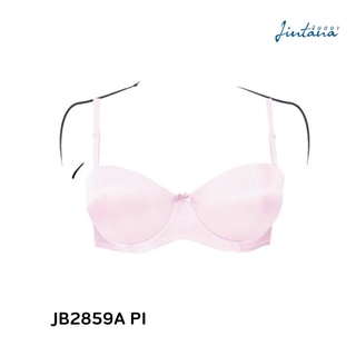 Jintana เสื้อชั้นใน  (เสริมโครง) รุ่น Basic Bra รหัส JB2859A สีชมพู