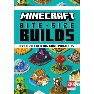 Minecraft Bite-Size Builds Hardback English Mojang AB