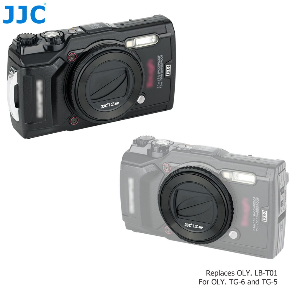 JJC Camera Auto Lens Cap Holder Cover for Olympus tg6 tg5 tg4 tg3 tg2 tg1 TG -6 TG-5 Replaces LB-T01 Lens Protector Acces | Shopee Thailand