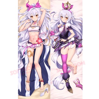 Dk2224 ปลอกหมอน แบบนิ่ม ลายอนิเมะญี่ปุ่น Medusa Granblue Fantasy Dakimakura ขนาด 50x150 ซม. สําหรับตกแต่งบ้าน โซฟา