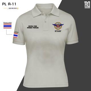 PL A-11 เสื้อโปโลกองทัพไทยหญิง งานปักเนื้อผ้าจูติTK