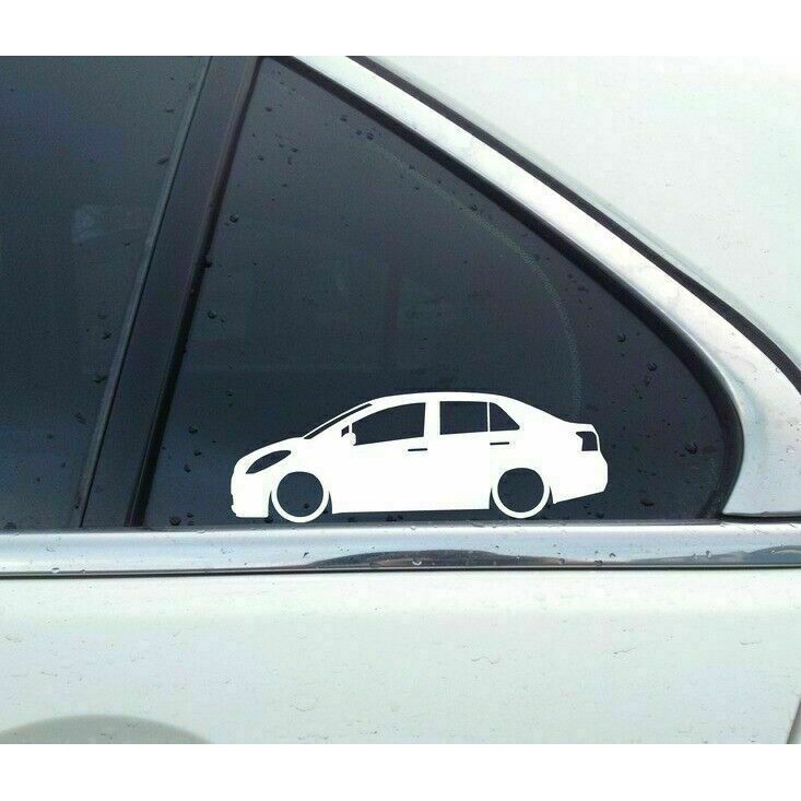 สติ๊กเกอร์หน้าต่าง Toyota Vios NCP 93 Vios Dugong Vios 2th gen