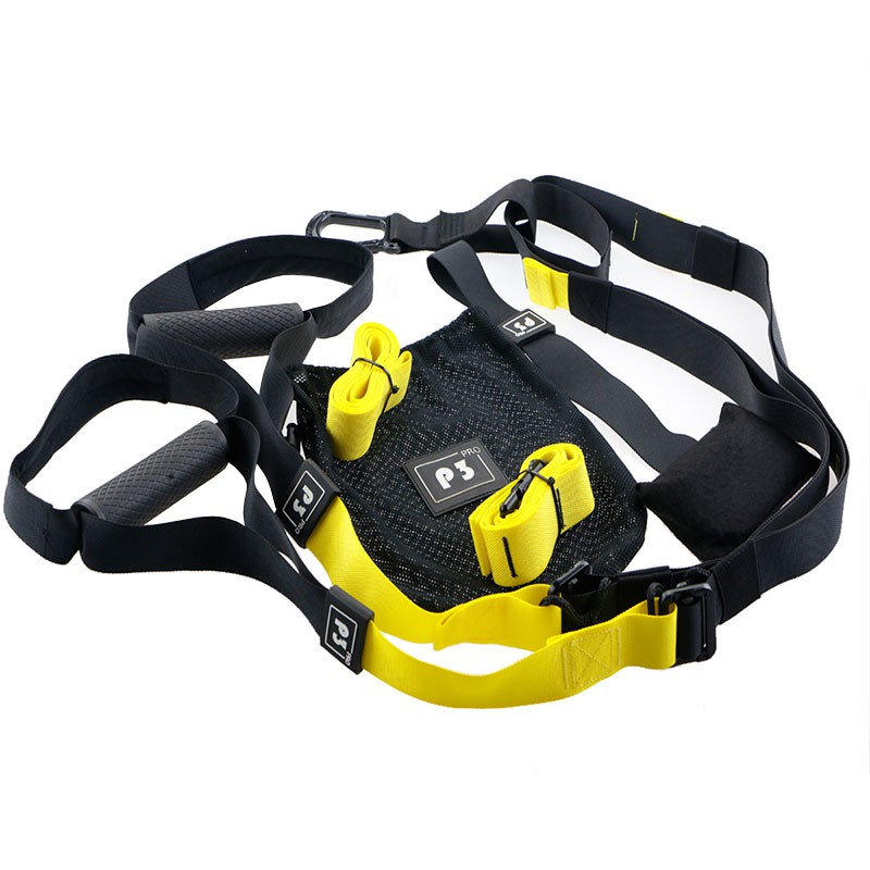 LANCAMP สายแรงต้าน Hanging Training Belt เชือกแรงต้าน เชือกคล้องเหล็ก ออกกำลังกาย