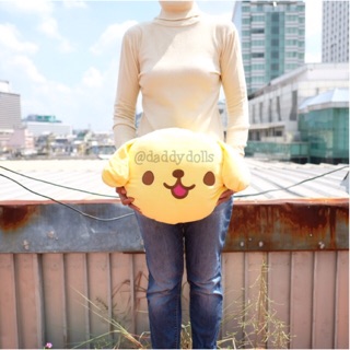 หมอนอิง หน้า Pompompurin ปอมปอมพูริน นุ่มนิ่ม 11นิ้ว Sanrio ซานริโอ้