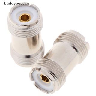 Bbth SO-239 UHF Female to Female RF Coax อะแดปเตอร์เชื่อมต่อสายเคเบิ้ล สําหรับ PL-259