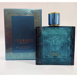 น้ำหอม Versace Eros For Men EDP 100 ml. *กล่องขาย* 【ของแท้ 100 % 】ส่งฟรี📦🚚🛵