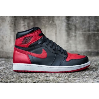 รองเท้า Air Jordan1 Retro Bred 2016 "Banned" (GS) ไซส์ 5.5Yus.  5uk.  38/24 มือสองของแท้ 100%