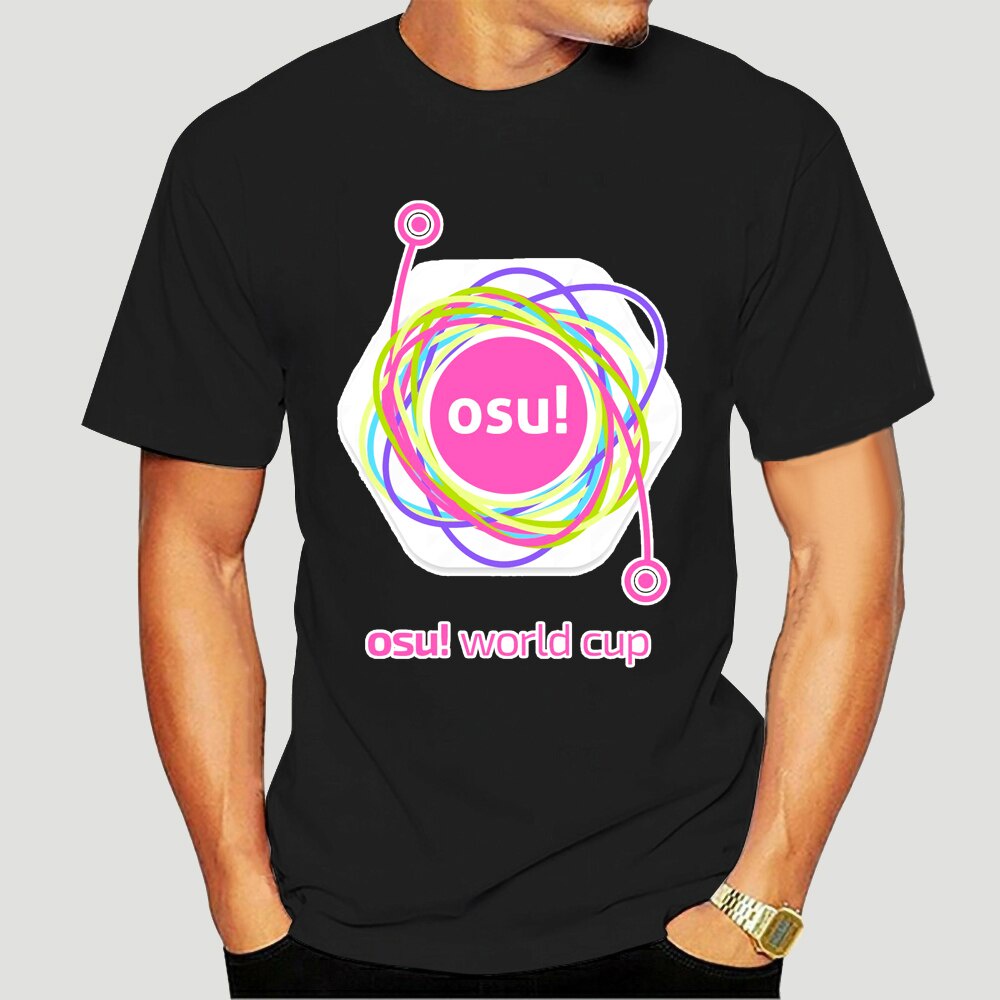 ออกแบบที่กําหนดเองเสื้อยืดสําหรับชาย Osu Osu กีฬาเพาะกาย Crossfitd กีฬา Gildan ผ้าฝ้าย 100%