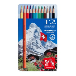 Caran d’ache(คารันดาช) ดินสอสีระบายน้ำ Prismalo 12 สี 999.312