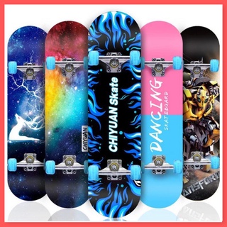 สเก็ตบอร์ด skateboards แฟชั่นสเก็ตบอร์ด สเก็ตบอร์ด สำหรับผู้เริ่มเล่น