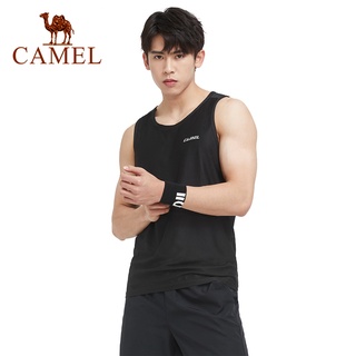 CAMELเสื้อยืดระบายอากาศ แห้งเร็ว สําหรับผู้ชาย