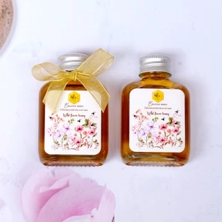 ของขวัญ ของฝาก ของชำร่วย น้ำผึ้งขวดแบนออยล์ใส ขนาด 30 ml น้ำผึ้งแท้ 100%