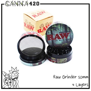 Raw Grinder 50mm 4 Layers เครื่องบดสมุนไพร บดมือ 4 ชั้น