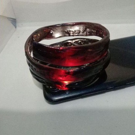 Merah CAHAYA Translucent RED BAHAR ROOT GELANAG 3