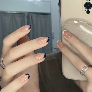 Happy Twins Nails เล็บปลอม แถมกาว 💗 #LK13198