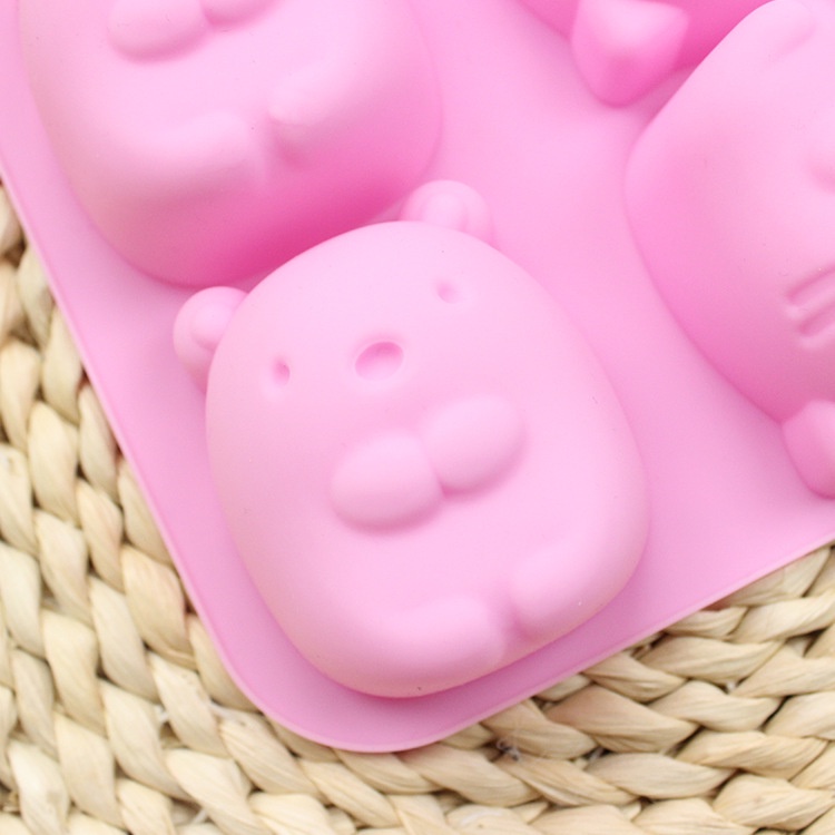 แม่พิมพ์ซิลิโคนตัวการตูน พิมพ์ซิลิโคน พิมพ์วุ้น พิมพ์ขนม พิมพ์หมี พิมพ์เค้ก พิมพ์หมี