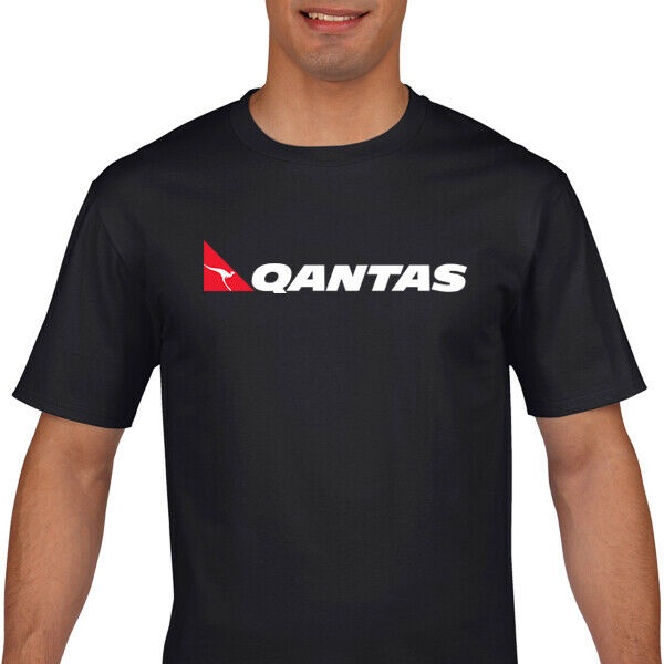 เสื้อยืด Qantas - เสื้อยืด Cantas Airline - เสื้อยืดการบิน