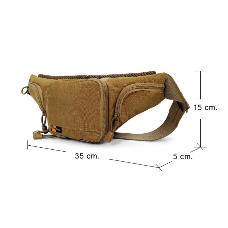 กระเป๋าคาดเอวกระเป๋าซ่อนผ้าCORDURA Bogie.1เเท้100%