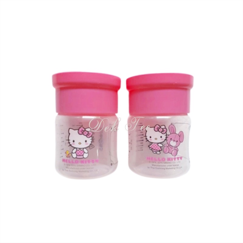 ถ้วยเก็บน้ำนม ขวดเก็บน้ำนมคอกว้าง Camera 5Oz. ลายคิตตี้ชมพู แบ่งขายราคาต่อขวด