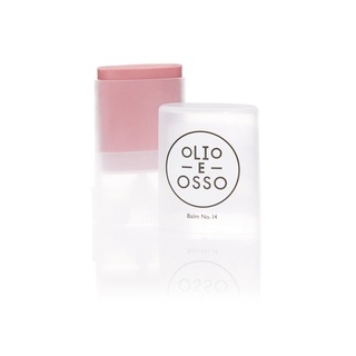 OLIO E OSSO BALM NO.14 DUSTY ROSE 10 g [EXP11/24] คัลเลอร์บาล์มเนื้อสัมผัสบางเบาเฉดสีชมพูดอกกุหลาบ