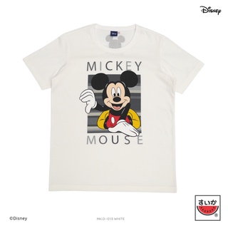 เสื้อแตงโม (SUIKA) - เสื้อยืดคอกลม แขนสั้น ลาย MICKEY MOUSE PEEKABOO ( MK.O-013 )