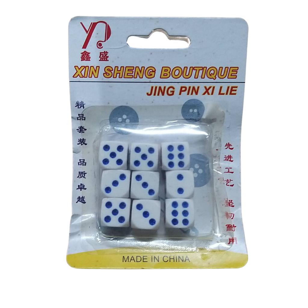 ลูกเต๋า 9 ลูก ลูกเต๋าจิ๋ว