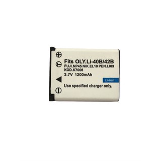 แบตกล้องฟูจิ รหัสแบต NP-45 FNP45/ EN-EL10/ LI-40B/ CNP80  (0059)