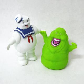 ฟิกเกอร์ ghostbusters Marshmallow Man slimer สีเขียว