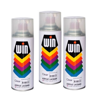 WIN สีสเปรย์อเนกประสงค์ สีใส เบอร์ 231 ขนาด 400ml