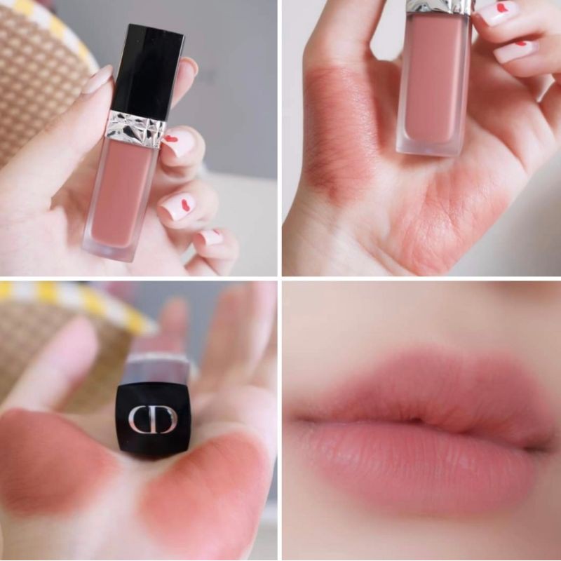 DIOR ROUGE DIOR FOREVER LIQUID FOR SPRING 2021 บอกได้เลยว่าสวยมากกก คอลนี้ DIOR เขาเคลมมาเลยว่าเป็นล