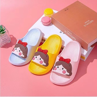 รองเท้าแตะเด็ก EVA รูปการ์ตูนเด็กน่ารัก พื้นนุ่มเบา ใส่สบายเ…