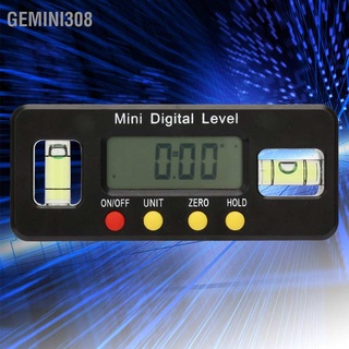 Gemini308 360 Degrees Mini Digital Protractor Angle Finder Inclinometer Magnetic Bottom Tool