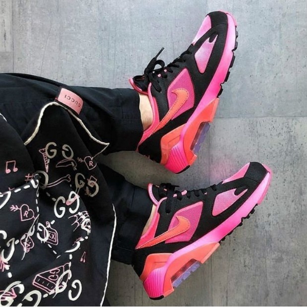 air max 180 cdg on feet