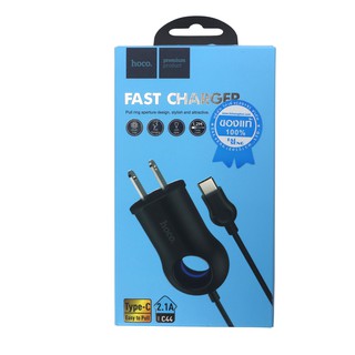 หัวชาร์จ hoco. C44 For Type-C Fast Charger 2.1A ของเเท้