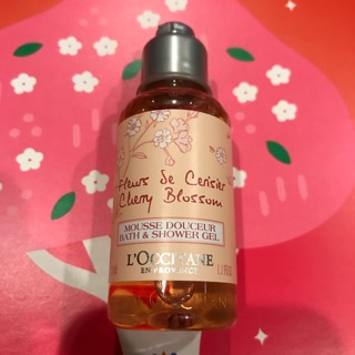 L’occitane cherry blossom bath&amp;shower gel35ml