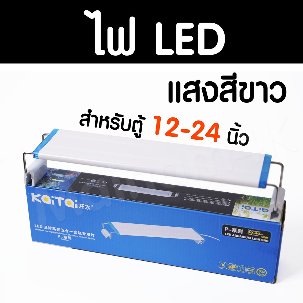 ไฟ LED แสงสีขาว สำหรับตู้ปลา ตู้ไม้น้ำ ซีรี่ย์ P | Marangmod