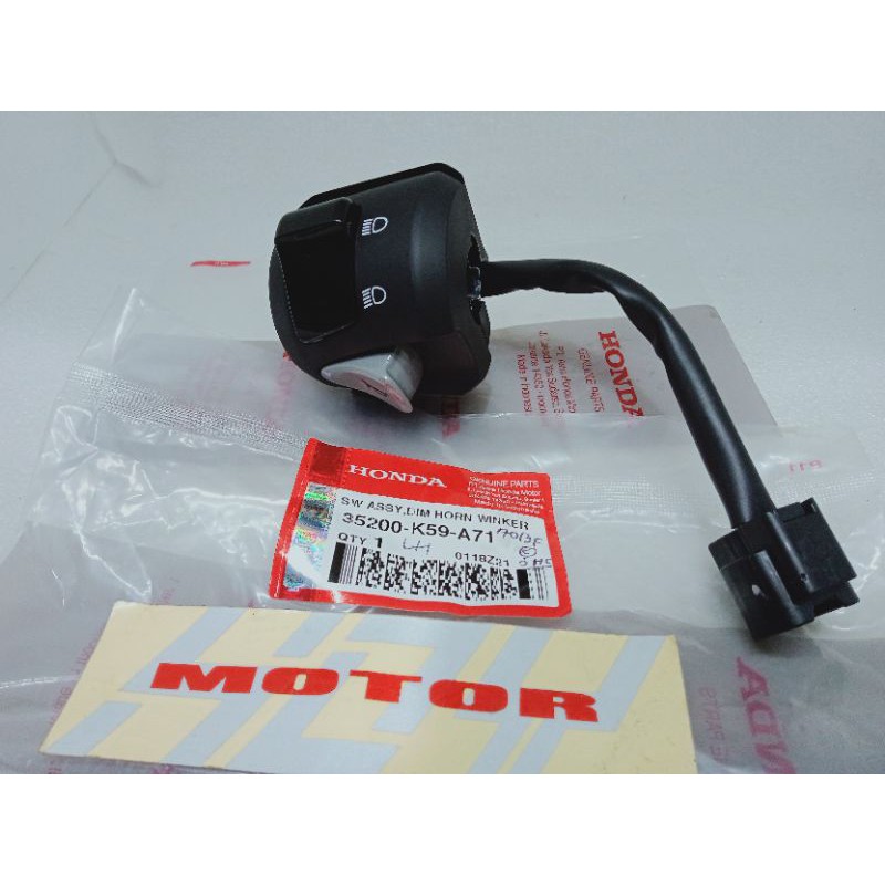 ชุดสวิตซ์ไฟเลี้ยว Honda Vario 125 esp 150 esp part 35200-k59-a71