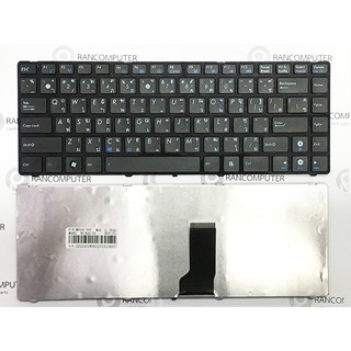 KEYBOARD ASUS A42F A42J A42S A43S K42J K43S K43E UL30 U30 (ไทย-อังกฤษ) (สีดำ)